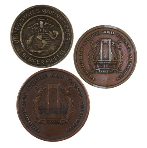 Vintage New York City Token Lot Transit & Toys For Tots