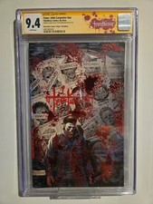 TYLER KIRKHAM HALLOWEEN MICHAEL MYERS BLOODY SPOT FOIL - C2E2 JOHN CARPENTER