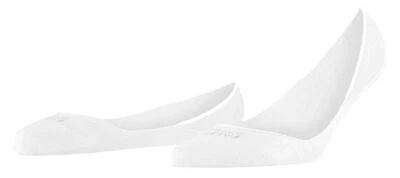 Falke Aux femmes Step Plaine Coton Chaussettes - blanc - Photo 1/4
