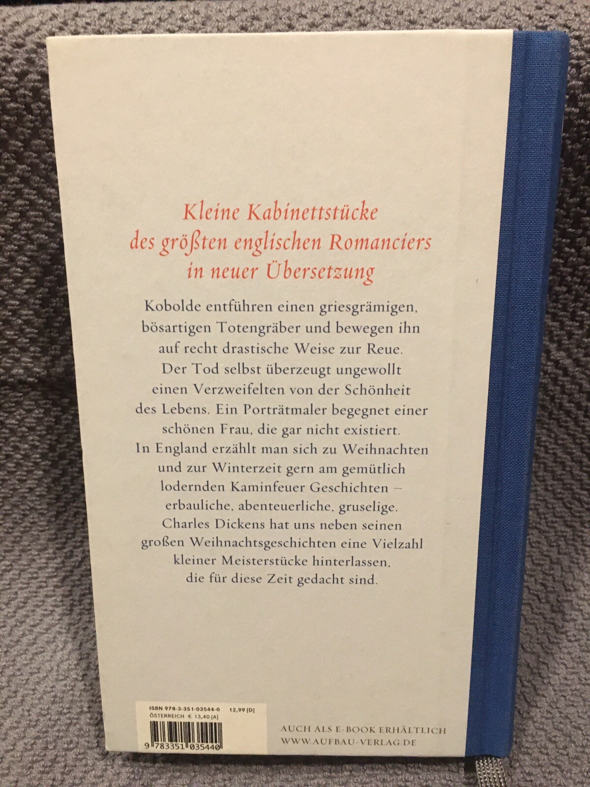 Thumbnail - Am Kamin - Die Wintererzählungen Charles Dickens Gebundene Ausgabe