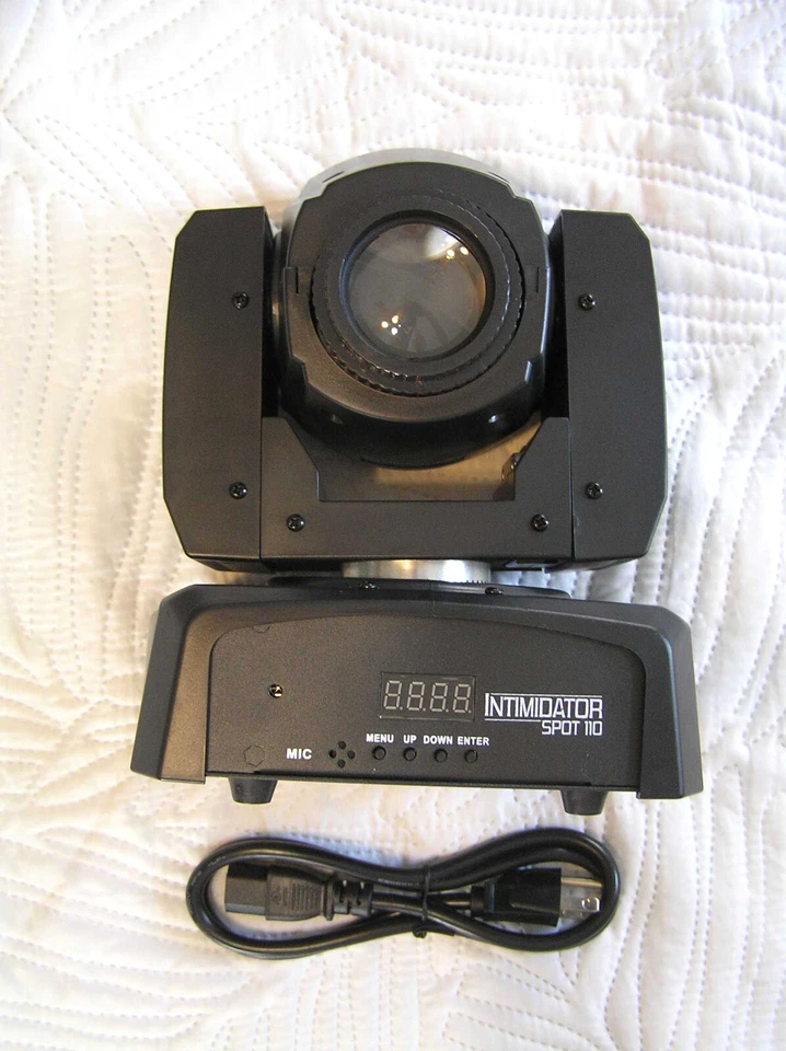 Chauvet Intimidator Spot 110 Compact LED Moving Head Beam Gobo DMX Party Light - Image 4 of 4