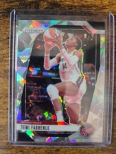 2024 Panini Prizm WNBA Temi Fagbenle Silver Cracked Prizm #136 Indiana Fever