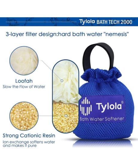 Showers-Hard Water Filter for Bathtub Faucet Spout.Portable Water Softener Re... - Picture 3 of 6