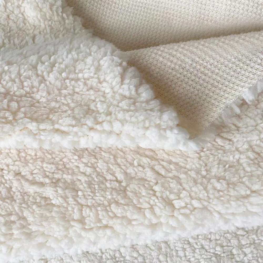 Polyester Imitation Cotton Fleece Plush Fabric Doll Clothing