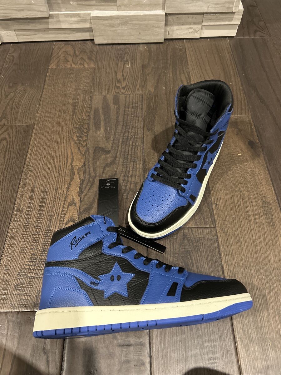 Reason Brand Shooting Star Hightop Sneakers Men's Size 11 Reason Brand Shooting Star Hightop Sneakers Men's Size 11