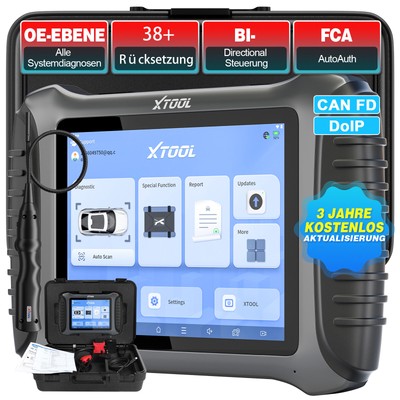 XTOOL IP900+XV100 Autodiagnosescanner Bidirektionaler Scan ECU-Codierung