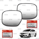 Pair Lens Side Mirror Glass Wing For Honda City Sedan 2009 - 2012