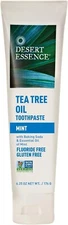 Desert Essence Tea Tree Oil Toothpaste Mint Refreshing & Natural 6.25oz (176g)