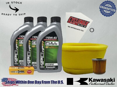 Cyclemax Full-Synthetic KPO Tune-Up Kit fits 1987-2025 Kawasaki KLR650