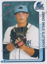 2016 Charlotte Stone Crabs Brandon Koch RC Rookie Tampa Bay Rays