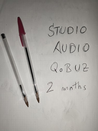 Great sound HiRes Studio Qobuz 2mnths Últimas Oportunidades