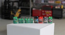 1/18 Scale Castrol GTX Green oil product Diorama shop items