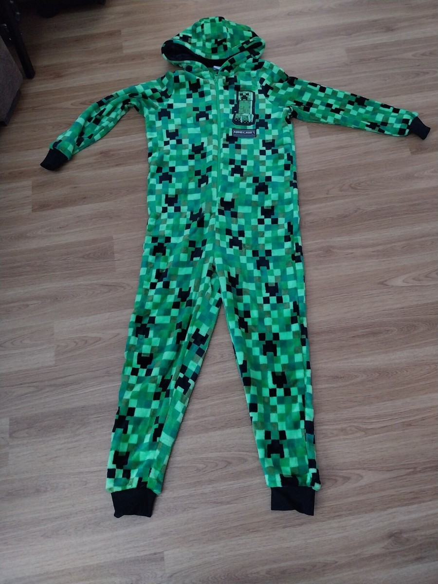 Genuine Mojang Minecraft Creeper One Piece Aged BNWOT