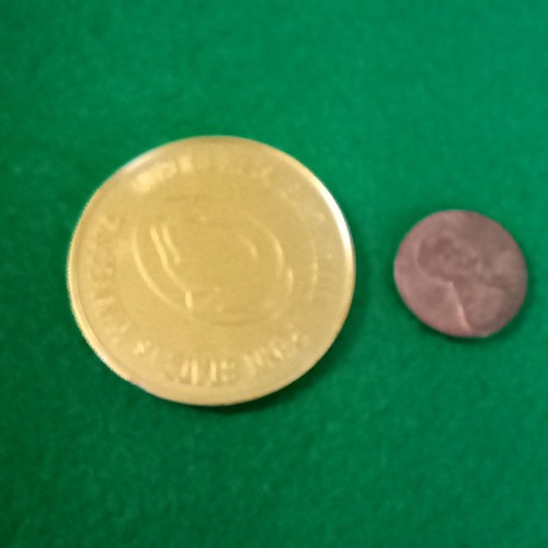 Penn State Vs Minnesota Beaver Stadium 1st Big Ten Game I Was There 1993 Token - Picture 3 of 3