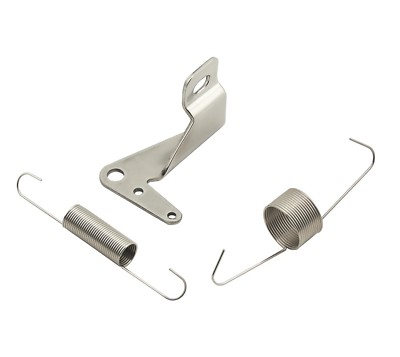 Throttle Cable & Kick Down Bracket Spring Kit Stainless Holley Edelbrock AFB NEW