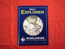 HE HARRIS WORLDWIDE EXPLORER STAMP ALBUM BEGINNER COLLECTOR ALBUM 64 PAGES
