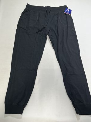 #ad Women Champion Authentic Athleticwear Black Jersey Yoga Athletic Pants NEW NWT $11.99