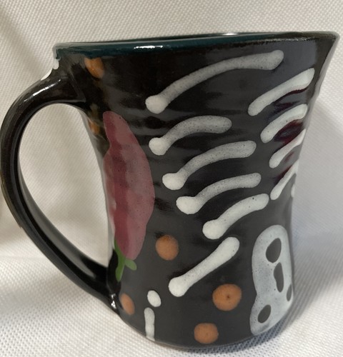 Skeleton Pottery Coffee Mug - Bild 2 von 9
