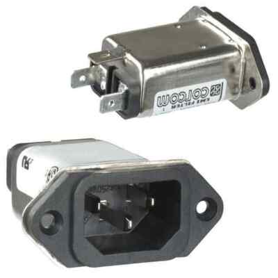 PWR ENT RCPT IEC320-C14 PANEL QK