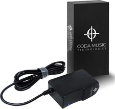Coda 9V DC Guitar Pedal Power Supply (1.7A 1700Ma) - Center Tip Negative DC 9V P