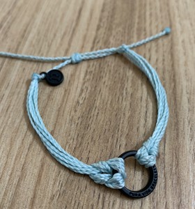 vida pura bracelet charm engraved circle