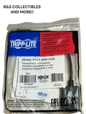 TRIPP LITE DisplayPort to VGA Adapter Model P134-06N-VGA