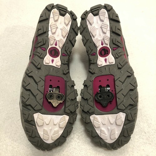 Pearl Izumi W X-Alp Drift II Women's EU 43, 9.5 Gray Purple 2 Bolt Cycling Shoes - Picture 8 of 8
