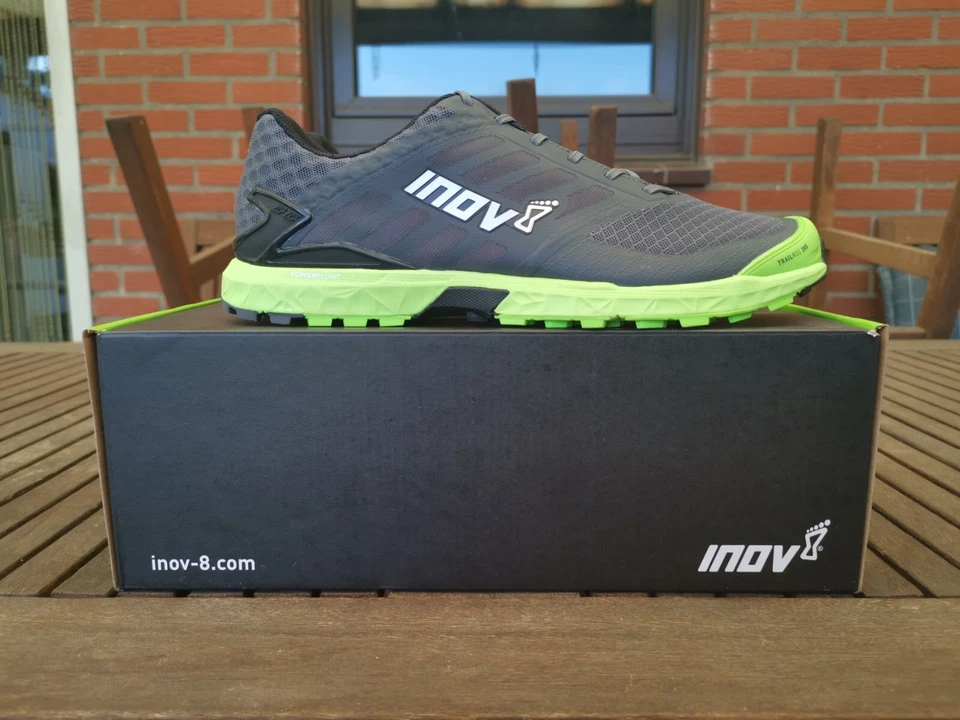 Inov 8 TrailRoc 285  Men's Grey / Green UK 10 /EU 44,5 / CM 29 - Bild 2 von 3