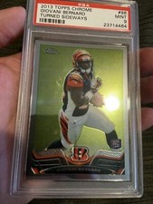 2013 Topps Chrome #96 Giovani Bernard Psa 9 Rookie Card Pop 12 W 34 Higher!