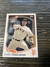 2013 Topps Series 1 San Francisco Giants Baseball Card #132 Ryan Vogelsong