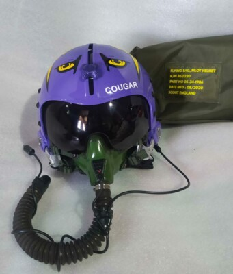 #ad TOP GUN MAVERICK COUGAR PILOT HELMET MASK REPRO NAVAL AVIATOR MOVIE PROP $599.00