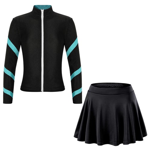 Kinder Mädchen Activewear 2-teiliges Sportoutfit Sportbekleidung Gymnastik Set - Bild 11 von 56