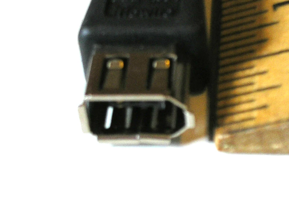 IEEE1394 FireWire 6P-F/4P-M Gender Changer 17679-*2W - Image 2 of 4