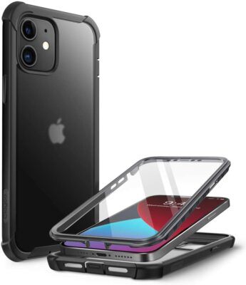 Clayco Forza for Apple iPhone 12 & 12 Pro 6.1'' Case with Screen Protector Cover