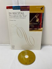 In Recital Throughout the Year Volume One Book 4 Song Piano Sheet Music w/ CD