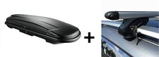 Dachbox 400 Liter Relingträger Alu für für Mercedes E-Klasse Kombi 94-08 Schloß Dachbox 400 Liter Relingträger Alu für für Mercedes E-Klasse Kombi 94-08 Schloß