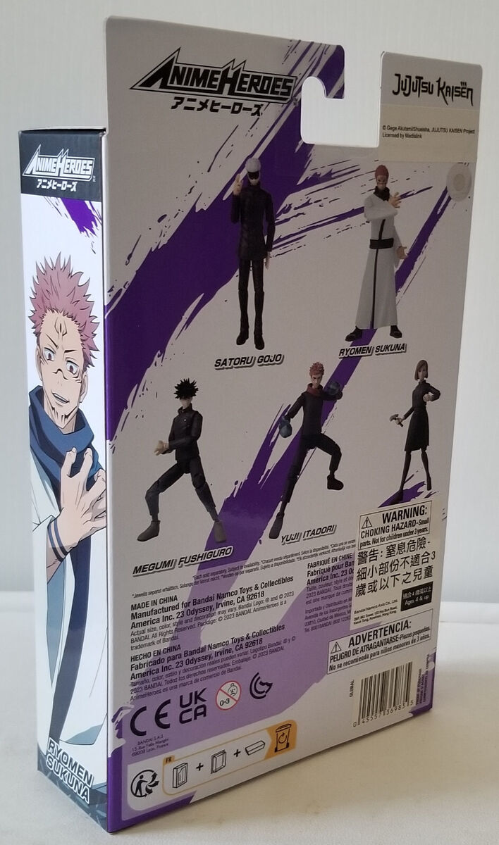 Jujutsu Kaisen Anime Heroes Ryomen Sukuna Action Figure