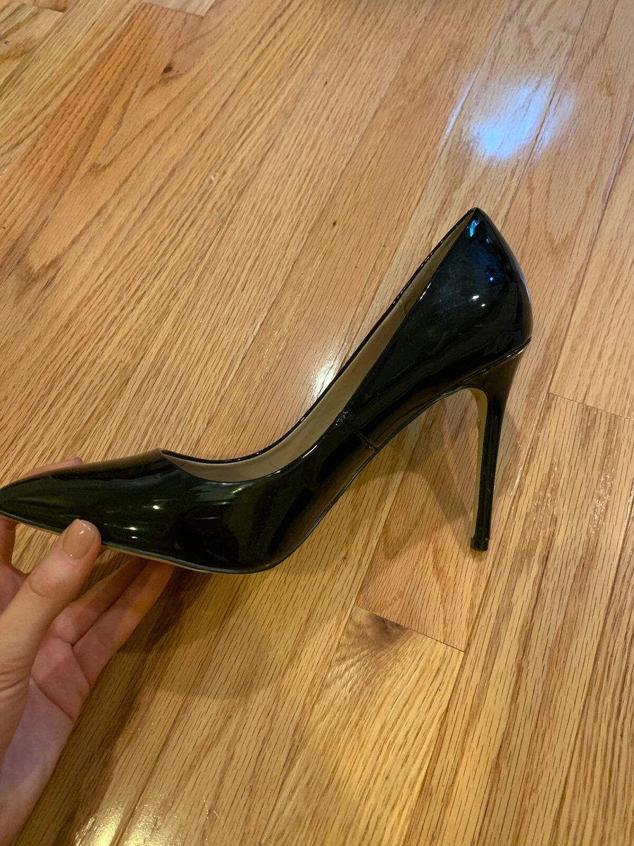 Elegant Black Stilettos with 6 Inch Heels