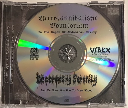 Necrobalistic Vomitorium - In The Depth Of Abdominal Cavity - Split CD 2020 *UR - Imagen 2 de 4