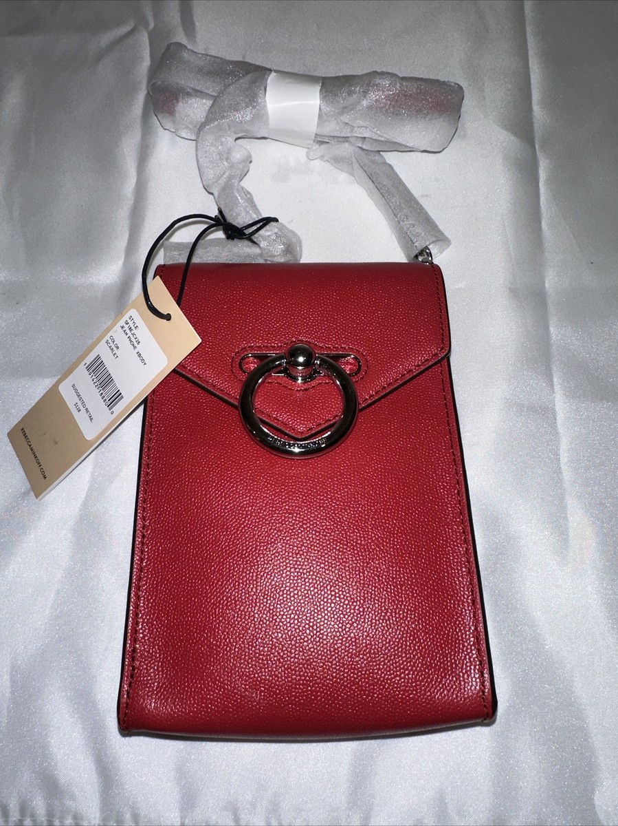 NWT Rebecca Minkoff Scarlet Red Jean Phone Crossbody $128 | eBay