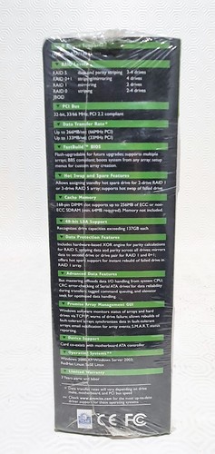 Promise Fasttrak S150 SX4 4-Port RAID 5 Karte für Serial ATA/150 Festplatten NEU - Bild 3 von 5