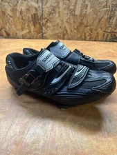 Shimano SH-R106L RD/Cycling Shoe Men’s Size 41 us7.6 Black/Red/Gray with Cleats