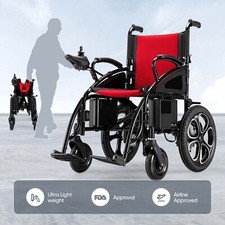 Folding Electric Powered Mobility Wheelchair Lightweight Wheel Chair Motorized