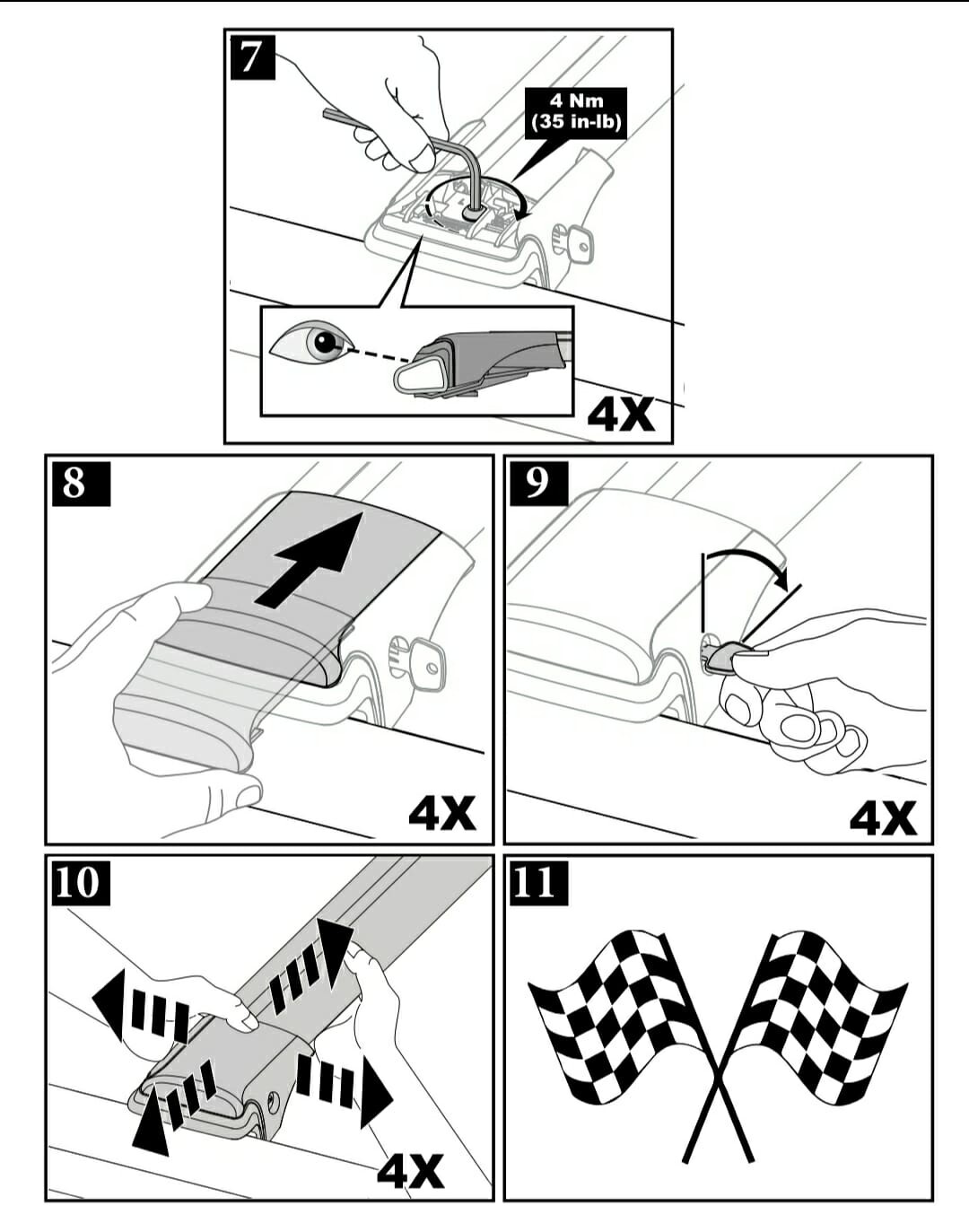For MercedesBenz EClass S211/W211 20032009 Roof Rack Cross Bars