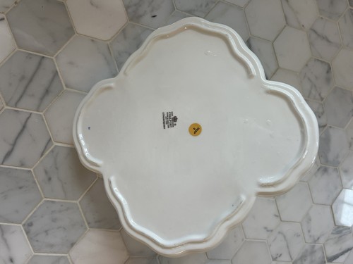 Schöner Vintage Coalport Nantucket 3-teiliger Erdbeerkorb in Bone China - Bild 7 von 8