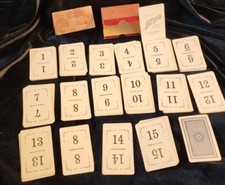 Antique Vintage 1921 FLINCH card game by Flinch w/original box Kalamazoo, MI USA