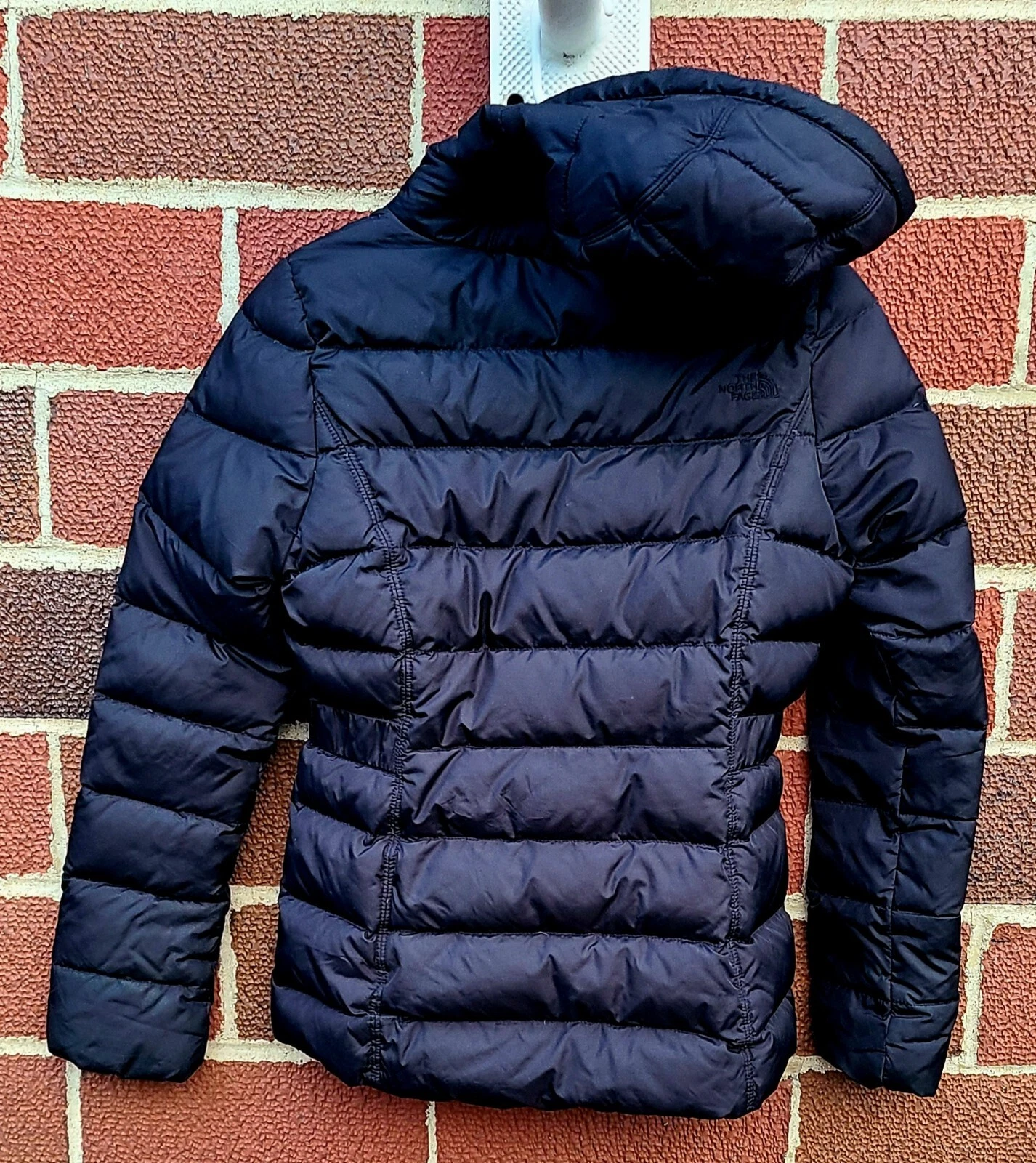 north-face 550 down puffer hooded jacket