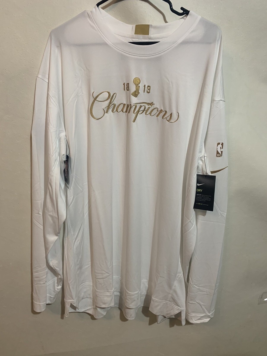 Toronto Raptors Champion Nike Dri-Fit LongSleeve Authentic CQ4286