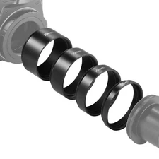 Neewer Astrophotography 4 Pcs T2 Extension Tube Kit， 5mm 10mm 15mm 20mm