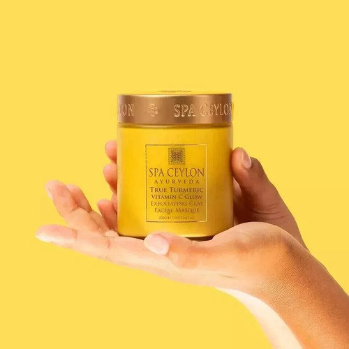 SPA CEYLON True Turmeric - Vitamin C Glow - Exfoliating Clay Facial Masque100G - Picture 3 of 6